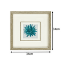 Aqua Aura Minerals – Artisan Crystal Grid on Charcoal Belgian Linen - Jemento
