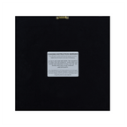 Aqua Aura Minerals – Artisan Crystal Grid on Charcoal Belgian Linen - Jemento