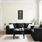 Dreiteiliges Achat - Triptychon – Handgeschnittene Naturkunst auf Galerierahmen - Jemento