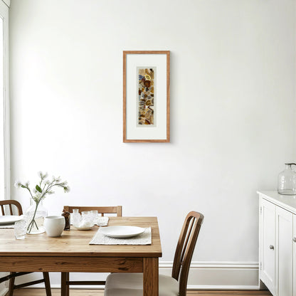 Hand - Refined Agate Composition in Gallery - Quality Wall Art - Jemento