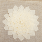 Handgeschöpftes Toskanapapier auf Leinen in Rustikaler Holzfassung - Jemento