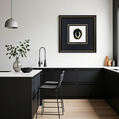 Noir Magnifique "Melancholia" - Signiertes Schutzkristall (Alchimisten - Unikat) - Jemento