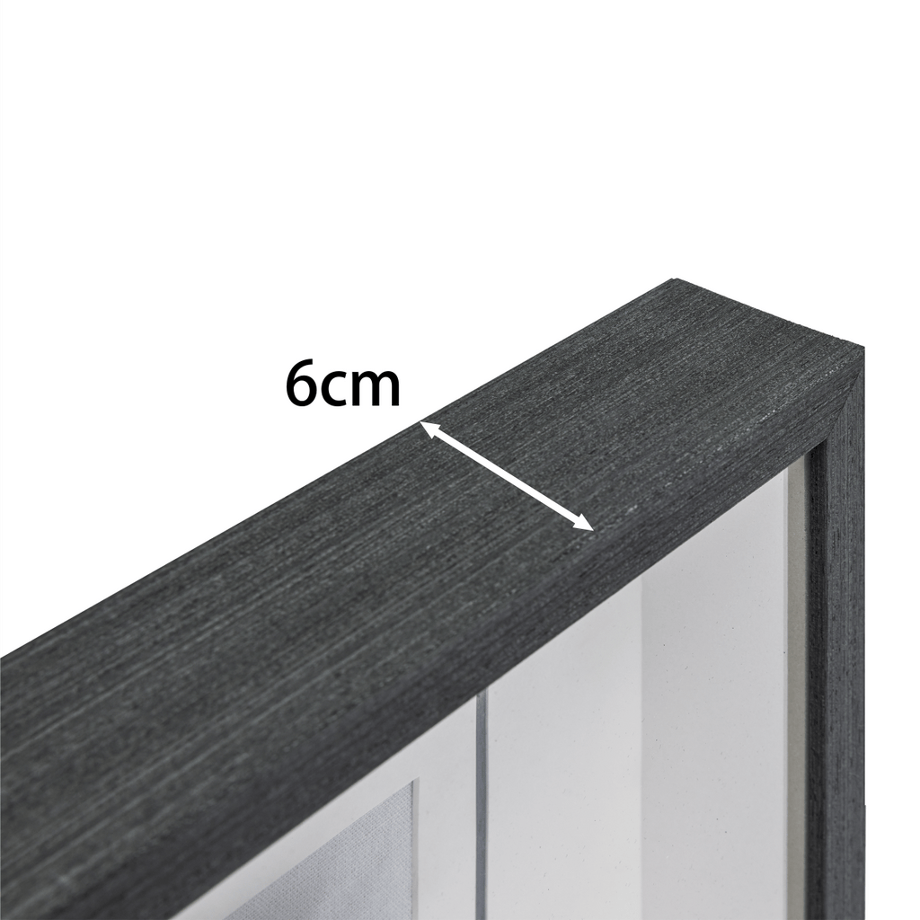 Zenith" Agate & Rock Crystal Wall Art – Handcrafted on a Zen - Gray Frame - Jemento